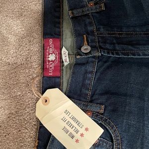 lucky 181 jeans. 36 x 32. NWT